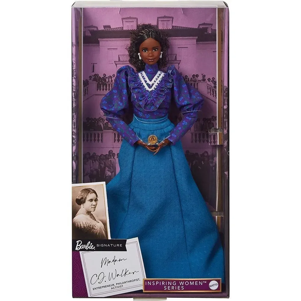 Barbie Madam C.J. Walker Inspiring Women Doll with Accessories collectors item